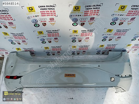 VOLKSWAGEN POLO 2021-2023 ARKA TAMPON OEM 2G6807417 ÇIKMA SÖKME