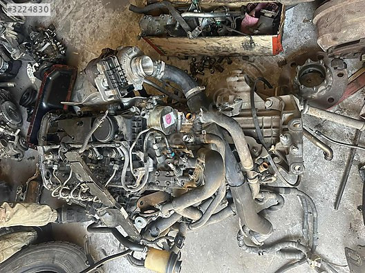 FORD CUSTOM 300s 125ps KOMPLE MOTOR MUAYER DOLU ÇIKMA ORİJİNAL