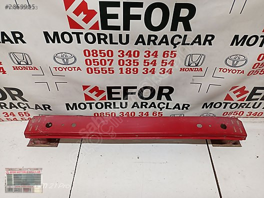 TOYOTA YARİS ARKA TAMPON DEMİRİ ÇIKMA ORİJİNAL PARÇA 2015