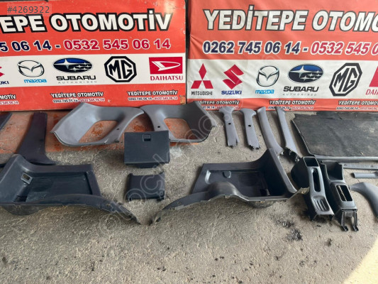 daihatsu terios iç trim parçaları