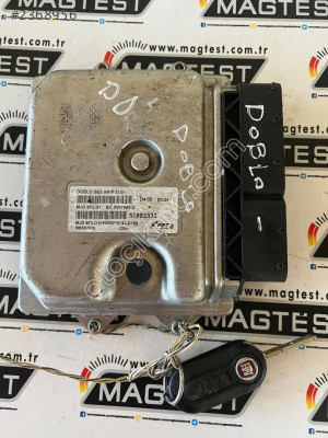 51892332 MJD8F2.D1 FİAT DOBLO MOTOR BEYNİ EURO 5