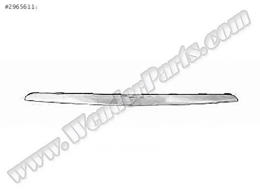 MERCEDES W168 A-SERİSİ ÖN TAMPON NİKELAJI 1997-2004 SIFIR