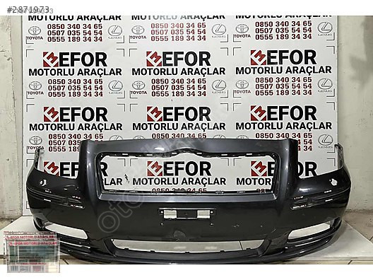 TOYOTA AVENSİS ÖN TAMPON ÇIKMA ORJİNAL YEDEK PARÇA 02-06