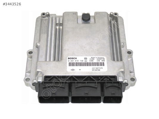 Renault Clio 4 DCI Motor Beyni 237102747R 237102748R 0281019148