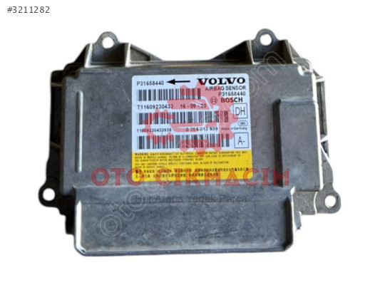 VOLVO S60 AİRBAG BEYNİ 31658440