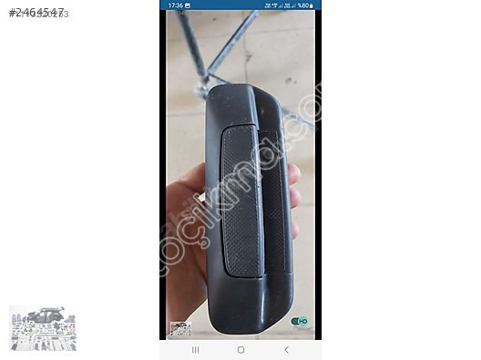Peugeot Bipper Fiorino sol sürgülü kapı iç açma kolu 2