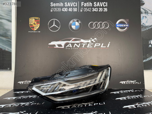 AUDİ A7 RS7 LAZER LED SOL FAR DOLU BEYİNLİ ÇIKMA ORİJİNAL