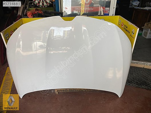 RENAULT MEGAN 4 BEYAZ TEMİZ MOTOR KAPAUT VE DİĞER PARÇALARI