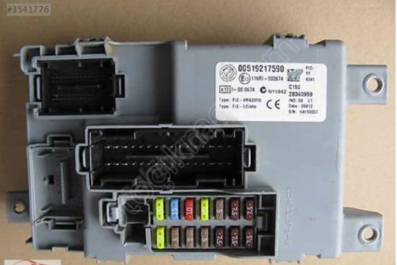 519217590 FIAT DOBLO OPEL COMBO BSI ROLE SİGORTA KUTUSU 10-16