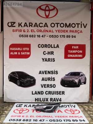 2020-2025 TOYOTA COROLLA CROSS ÇIKMA ORJINAL SOL ÖN FAR