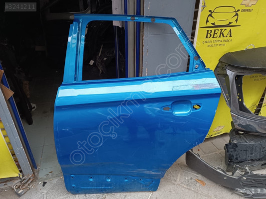 OPEL CROSSLAND SOL ARKA KAPI MAVİ ÇIKMA ORJİNAL YEDEK PARÇA