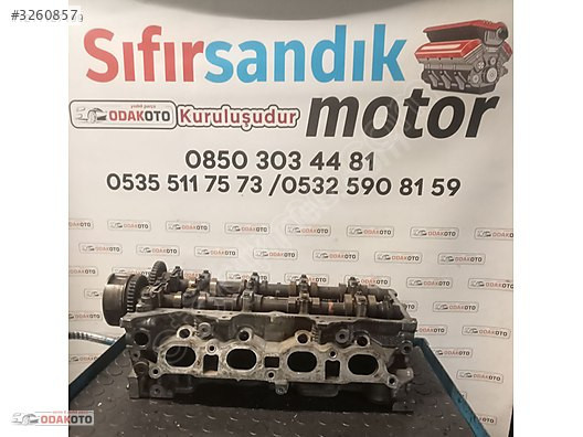 092r Nissan Micra Hr16 1.6 4 enjektör Çıkma Silindir Kapağı Orj