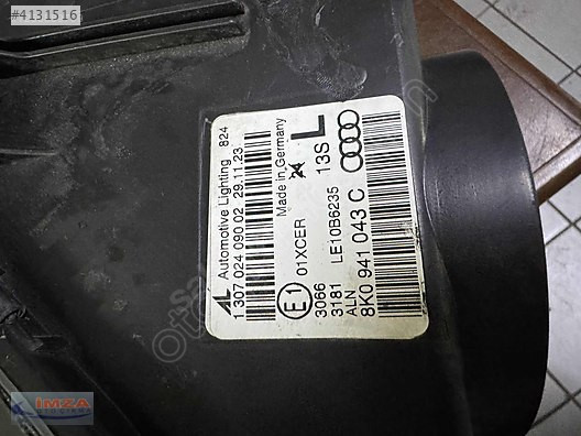 8K0941043C AUDI A4 SOL FAR ORİJİNAL CIKMA