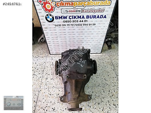 BMW E34 5 Serisi (3.46) Çıkma Defransiyel Arka Temiz