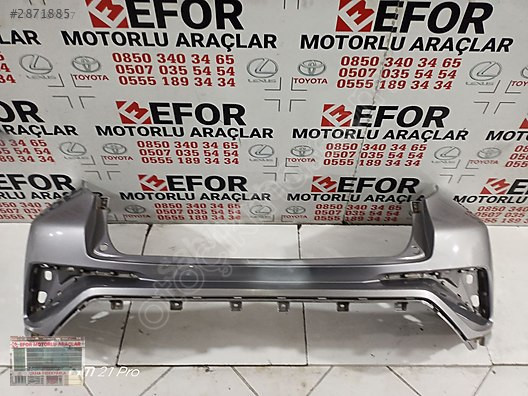 TOYOTA C-HR ARKA TAMPON ÇIKMA ORİJİNAL PARÇA 2016-2020