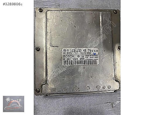 MERCEDES M113 -5.0 V8- MOTOR ORJİNAL MOTOR BEYNİ -A1131534879
