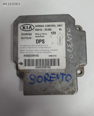 kia sorento 2008 çıkma orjinal airbag beyni (son fiyat)