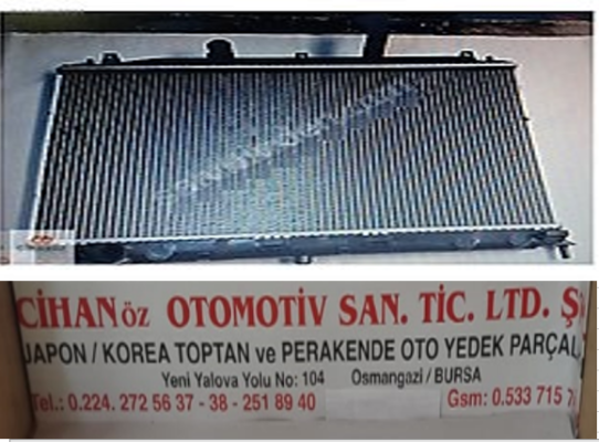 SUZUKİ ALTO-MARUTTİ SU RADYATÖRÜ 800CC 1986-1996 17700-84200