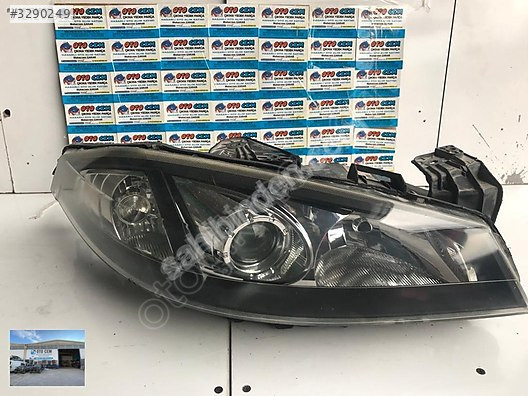 OTO CEM DEN LAGUNA 2 2006 2007 ÇIKMA SAĞ FAR MERCEKLİ XENON