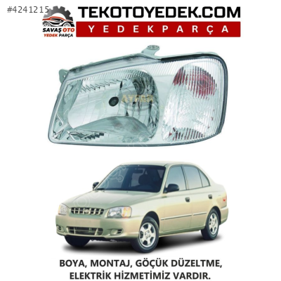 ACCENT ÖN FAR SAĞ SOL 2000 2001 2002  KAMPANYA