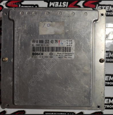 A0001534379 0281010804 MERCEDES W210 E220CDI MOTOR BEYNİ CR2.11