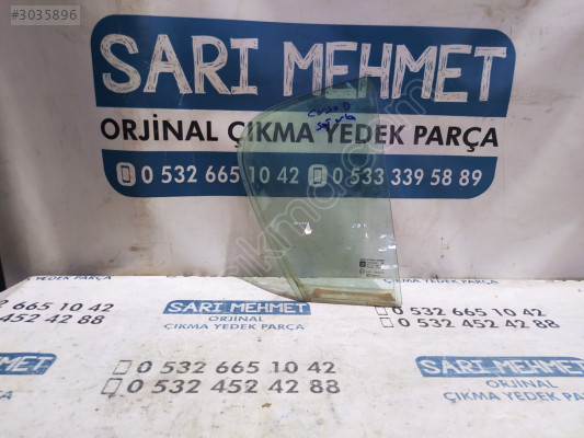 ÇIKMA OPEL CORSA D SAĞ ARKA KAPI KELEBEK CAMI 43R-000479