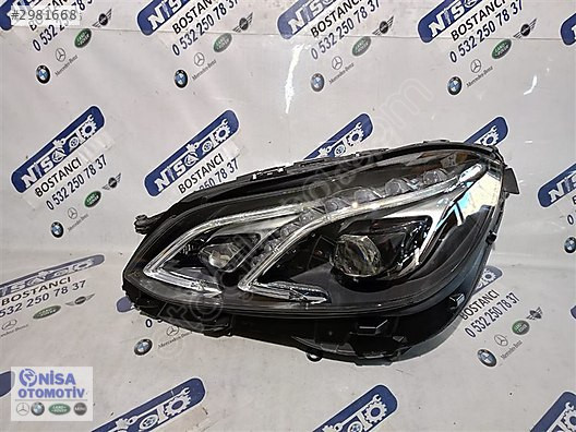 MERCEDES E SERİSİ W212 KASA MAKYAJLI SOL FAR ORJ A2128209759
