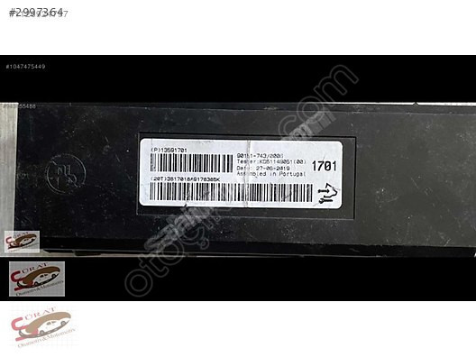 OPEL ASTRA J KLİMA KONTROL ÜNİTE BEYNİ 901 517 430 006
