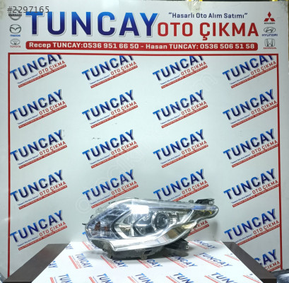 MİTSUBİSHİ L200 SOL MERCEKLİ XENON FAR 2015-2018 ÇIKMA PARÇA