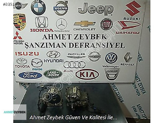 Hyundai Santa Fe Arka Defransiyel Haldex(Motor) Çıkma Orij