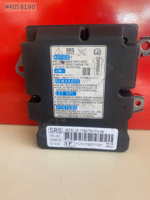 HONDA CIVIC AİRBAG BEYNİ ORJİNAL 77960-TFK-T020-M4