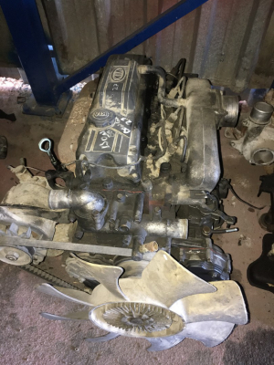 KİA BONGO KOMPLE ÇIKMA MOTOR                           (XS708S25)