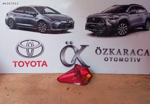 2013-2018 TOYOTA AURİS ÇIKMA ORİJİNAL ARKA DIŞ STOP