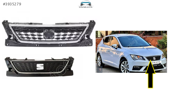 SEAT LEON 2017++ ÖN PANJUR KROM ÇERÇEVELİ (5F0853654H)SIFIR