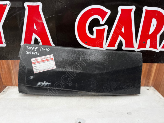 Peugeot 3008 sol arka kapı çıtası bandı dodik 2014 2019