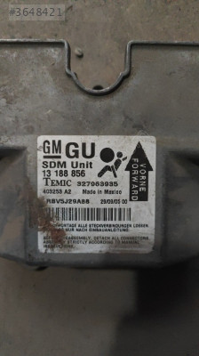 13 188 856 OPEL ZAFİRA İÇİN AİRBAG BEYNİ