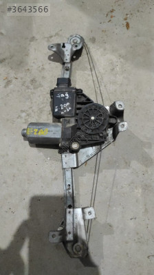 E200 SAĞ ARKA CAM KRİKO VE MOTOR
