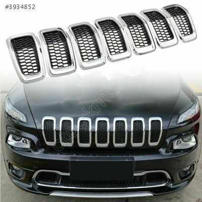 JEEP CHEROKE 2015 ÖN PANJUR KROM BAKLA TAKIMI 7 PARÇA