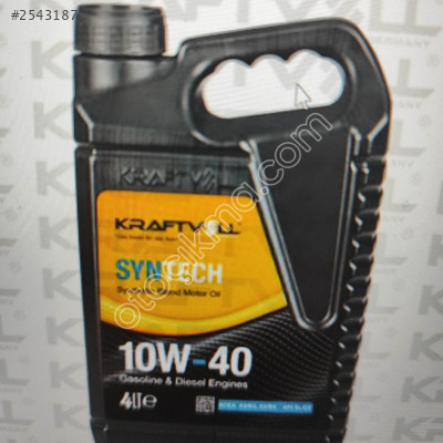 Motor yağı 10w40 yarı sentetik Alman menşeli uretim