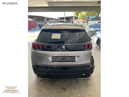 PEUGEOT 3008 BAGAJ KAPAĞI ORJİNAL ÇIKMA (DOLU) - 1617409480