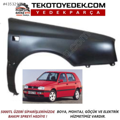 GOLF 3 ÖN ÇAMURLUK SAĞ SOL 1992 VE ÜZERİ / KAMPANYA