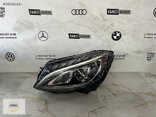MERCEDES W205 SOL FAR SIFIR