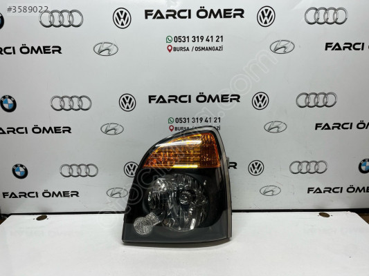 HYUNDAİ H100 SOL ÖN FAR İÇİ SİYAH