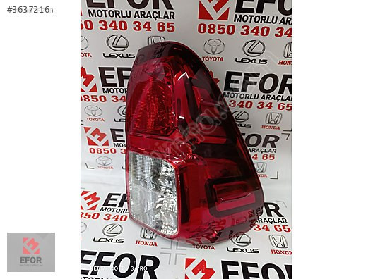 TOYOTA HİLUX SIFIR SAĞ STOP LEDLİ 15-17 OEM NO: 81550-0K2601