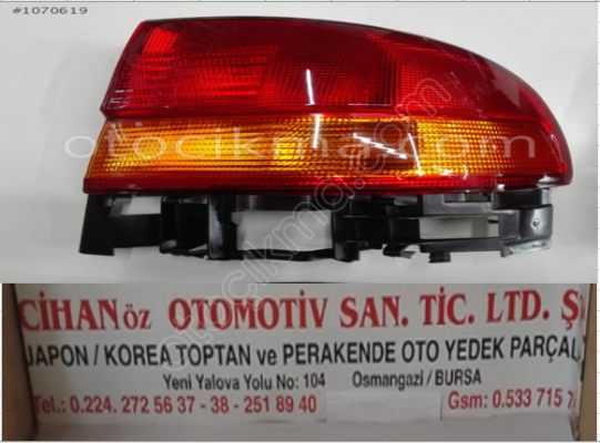Toyota Carina Sağ Dış Stop 1996 1999