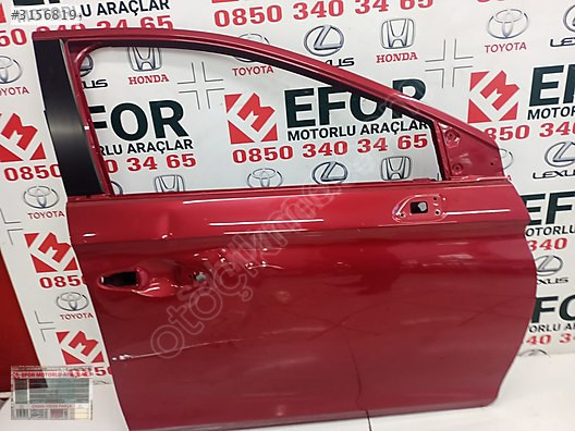 HONDA CİTY ORJİNAL ÇIKA SAĞ ÖN KAPI 22-23