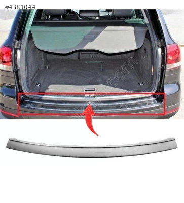 7L6807787 VW TOUAREG 03-10 ARKA TAMPON ÜST NİKELAJI