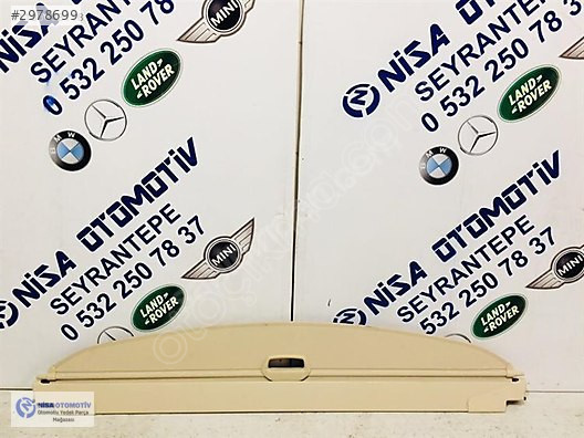 BMW X3 G01 G08 KASA BAGAJ PERDESİ ORJ ÇIKMA 2017-22 51477471985