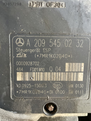 A2095450232 MERCEDES C SERİSİ W203 ABS BEYNİ ORJİNAL
