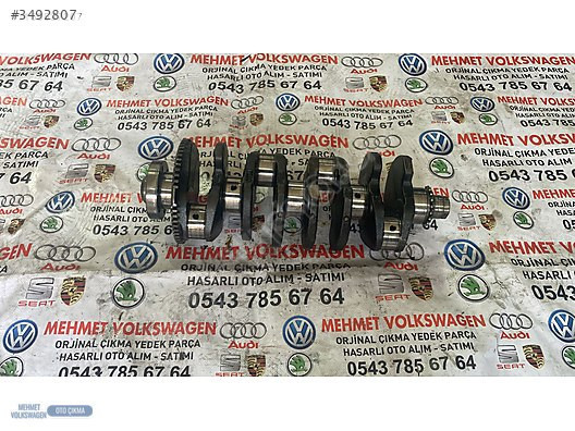VW CADDY 1.9 38J STANDART KRANK MİLİ